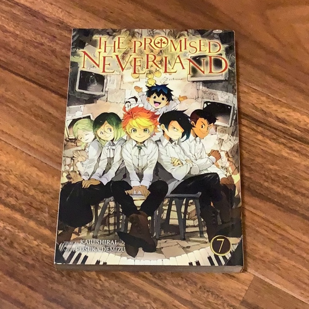 The Promised Neverland manga.Volume 7.Story by Kaiu Shirai. Art by Posuka Demizu